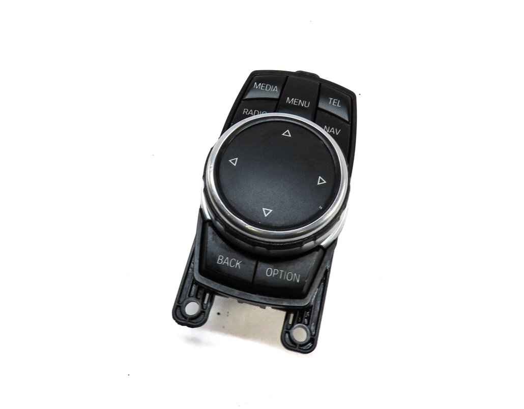 2016 BMW 328iGT (F34) iDRIVE MEDIA CONTROL KNOB & SWITCH BUTTON PANEL (4 PIN)