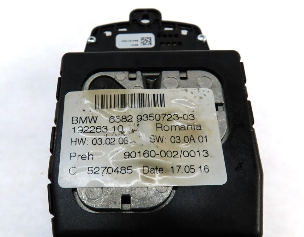 Thumbnail 6: 2016 BMW 328iGT (F34) iDRIVE MEDIA CONTROL KNOB & SWITCH BUTTON PANEL (4 PIN)