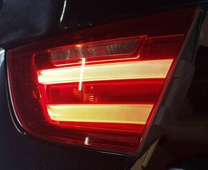 Thumbnail 5: 14-16 BMW 328iGT 335iGT (F34) REAR RIGHT INNER TAILLIGHT TAIL LIGHT LAMP (LED)