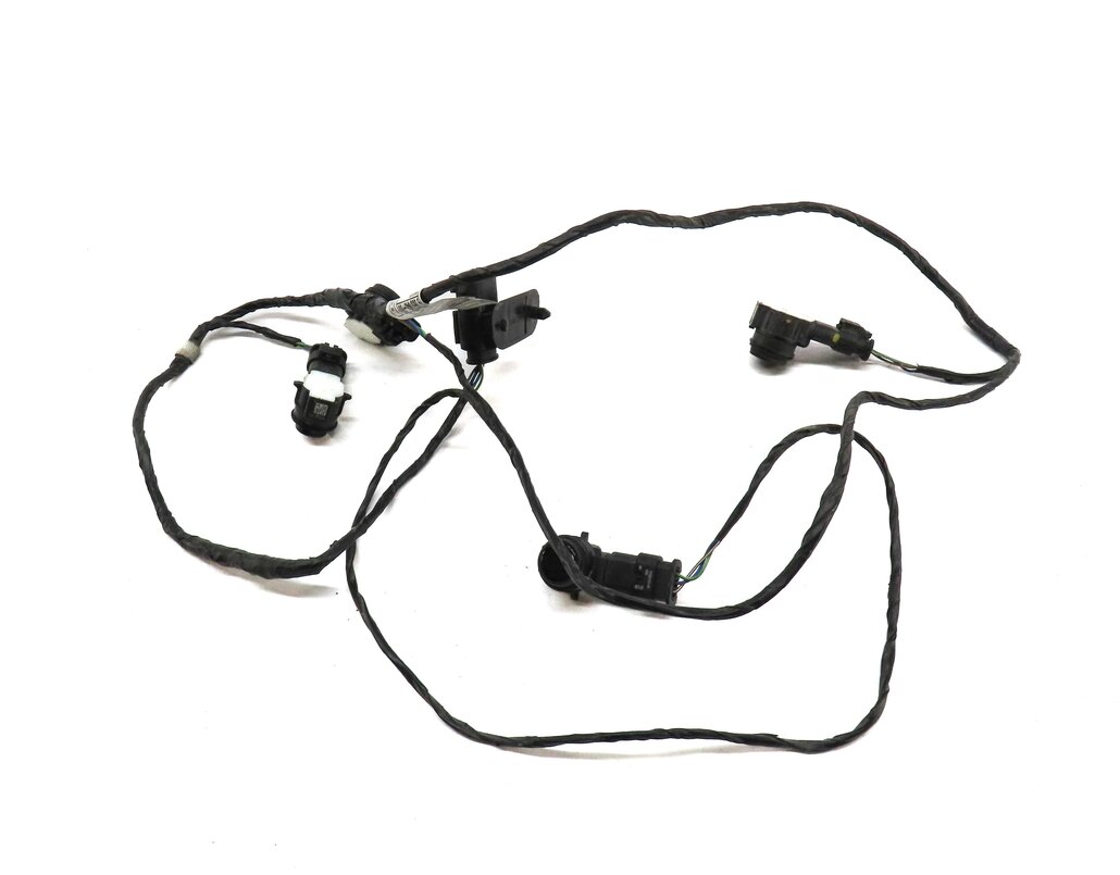 Thumbnail 2: 2016 BMW 328iGT (F34) REAR PARK ASSIST PDC SENSOR SET4 (BLUE) w/ WIRING HARNESS