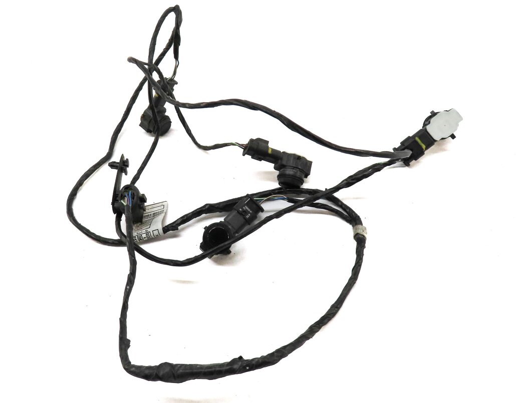 Thumbnail 3: 2016 BMW 328iGT (F34) REAR PARK ASSIST PDC SENSOR SET4 (BLUE) w/ WIRING HARNESS