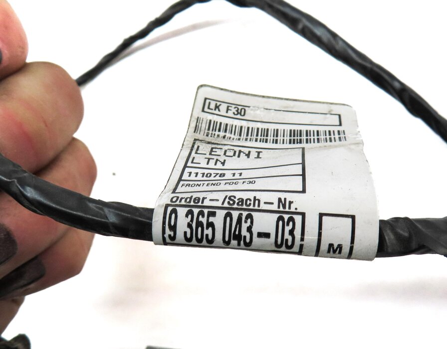Thumbnail 4: 2016 BMW 328iGT (F34) REAR PARK ASSIST PDC SENSOR SET4 (BLUE) w/ WIRING HARNESS