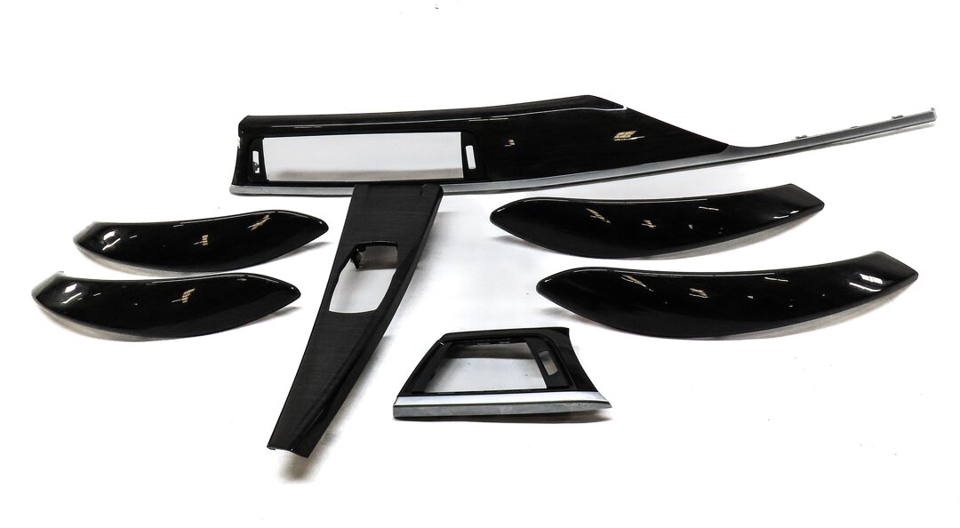Thumbnail 16: 2016 BMW 328iGT (F34) FRONT REAR LEFT RIGHT DOOR DASH CONSOLE FINE WOOD TRIM SET