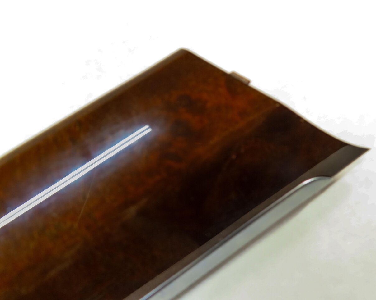 Thumbnail 13: 12 AUDI Q7 4L FRONT REAR LEFT RIGHT DOOR DASH CONSOLE BURR WALNUT WOOD TRIM SET