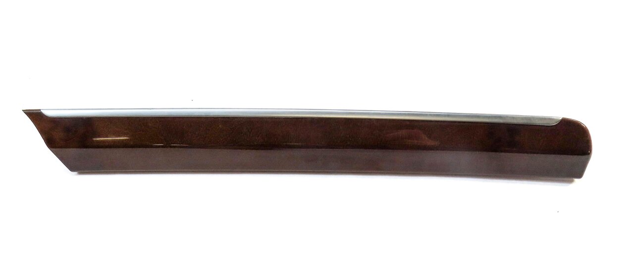 Thumbnail 5: 12 AUDI Q7 4L FRONT REAR LEFT RIGHT DOOR DASH CONSOLE BURR WALNUT WOOD TRIM SET