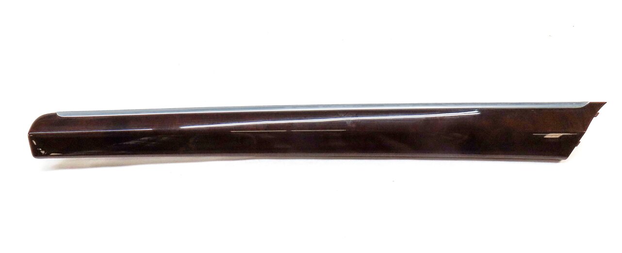 Thumbnail 7: 12 AUDI Q7 4L FRONT REAR LEFT RIGHT DOOR DASH CONSOLE BURR WALNUT WOOD TRIM SET
