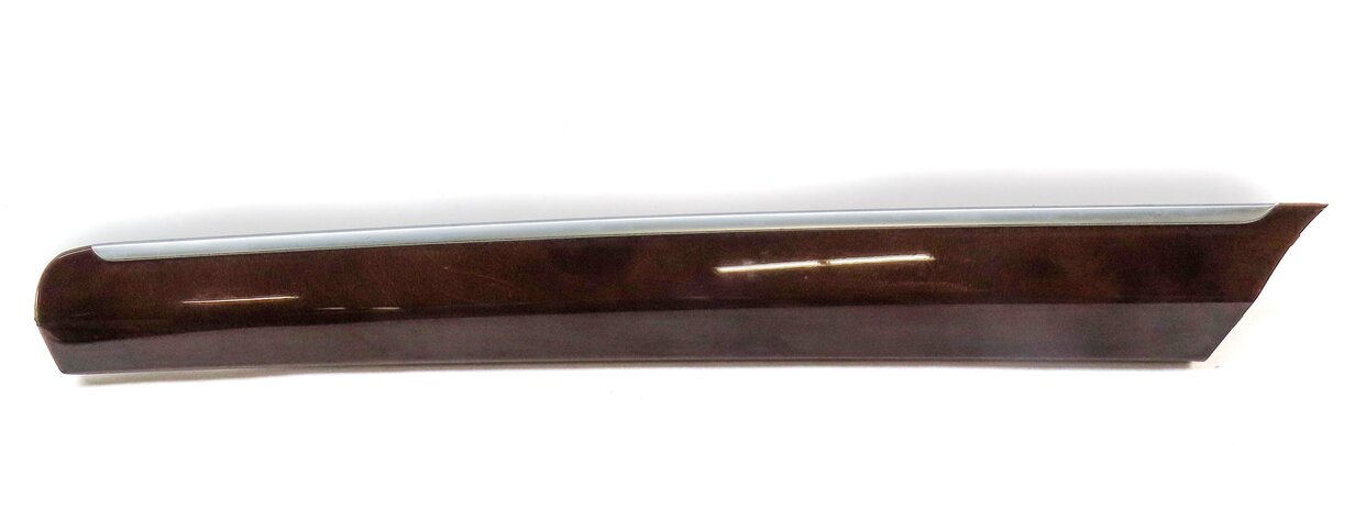 Thumbnail 8: 12 AUDI Q7 4L FRONT REAR LEFT RIGHT DOOR DASH CONSOLE BURR WALNUT WOOD TRIM SET