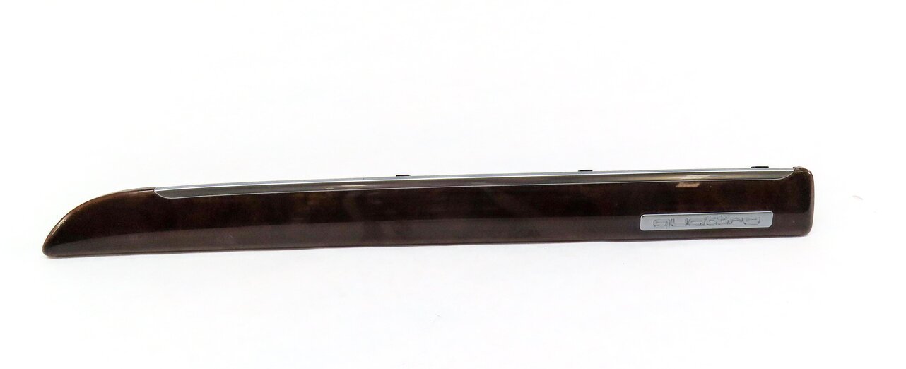 Thumbnail 9: 12 AUDI Q7 4L FRONT REAR LEFT RIGHT DOOR DASH CONSOLE BURR WALNUT WOOD TRIM SET