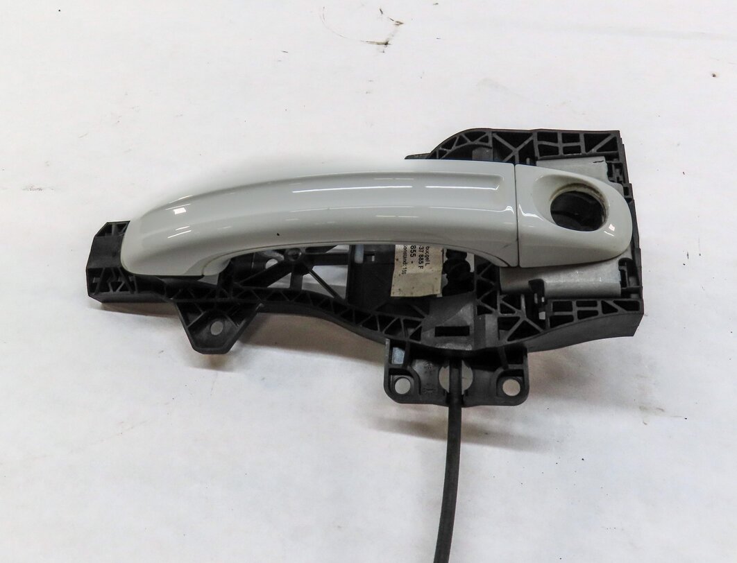 Thumbnail 3: 2007-2015 AUDI Q7 (4L) LEFT FRONT DRIVER KEYLESS EXTERIOR DOOR HANDLE (WHITE)