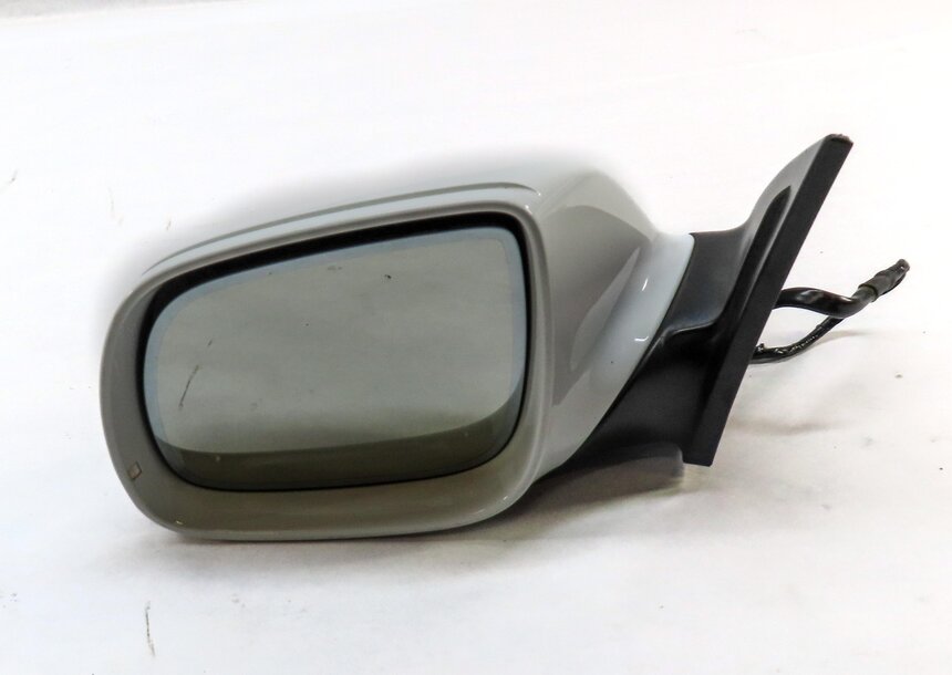 2010-2012 AUDI Q7 (4L) LEFT P-FOLD AUTODIM MEMORY DOOR MIRROR (IBIS WHITE T9)