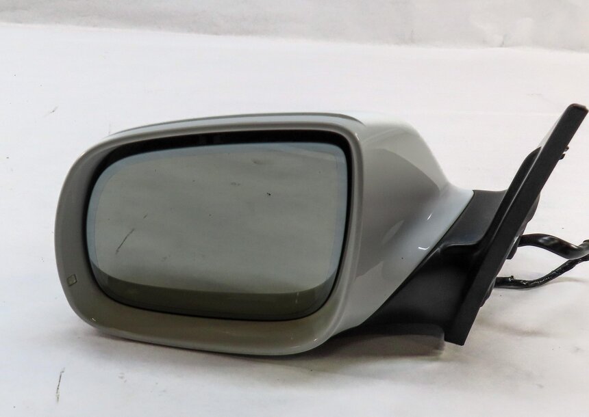 Thumbnail 2: 2010-2012 AUDI Q7 (4L) LEFT P-FOLD AUTODIM MEMORY DOOR MIRROR (IBIS WHITE T9)