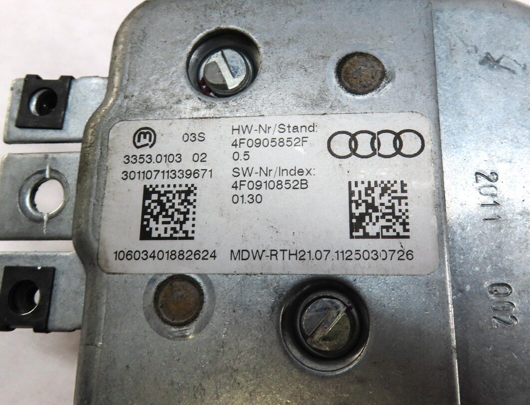 Thumbnail 18: 2012 AUDI Q7 (4L) 3.0L SUPER CJWE SPEEDOMETER BODY IGNITION LOCK MODULE KEY SET