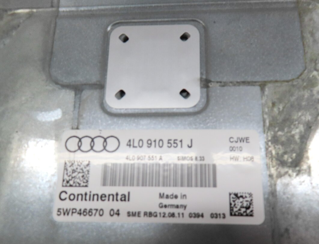 Thumbnail 19: 2012 AUDI Q7 (4L) 3.0L SUPER CJWE SPEEDOMETER BODY IGNITION LOCK MODULE KEY SET