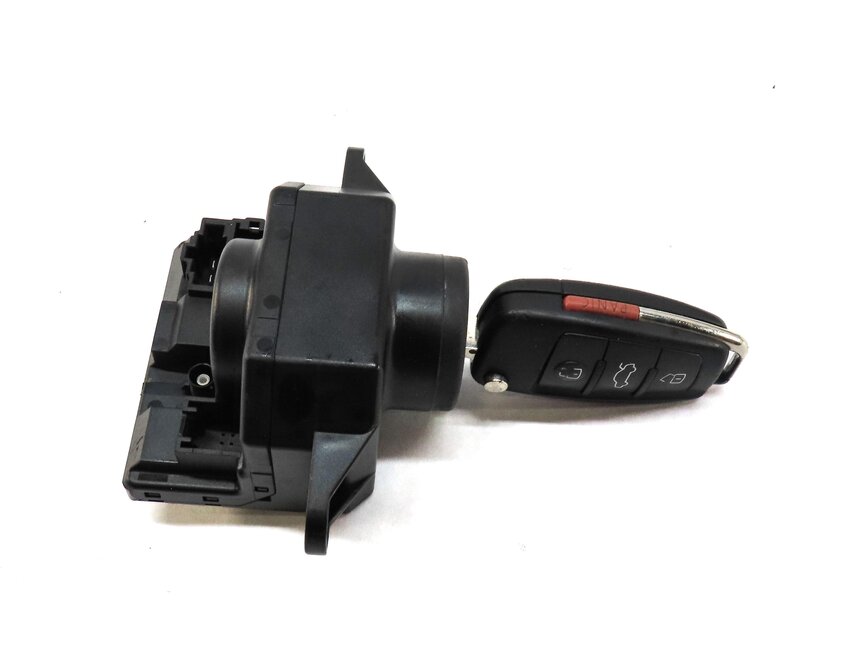 Thumbnail 8: 2012 AUDI Q7 (4L) 3.0L SUPER CJWE SPEEDOMETER BODY IGNITION LOCK MODULE KEY SET
