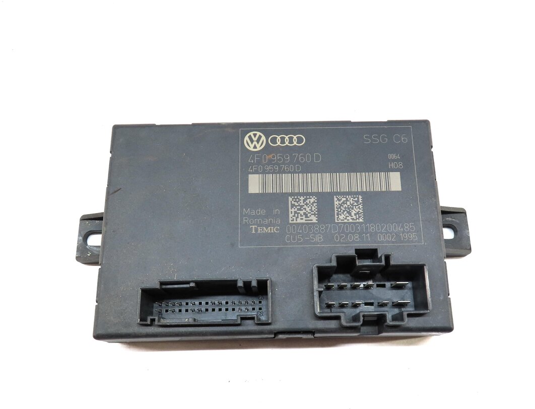 Thumbnail 3: 2005-2015 AUDI A6 S6 Q7 (C6 4L) LEFT FRONT DRIVER MEMORY SEAT CONTROL MODULE