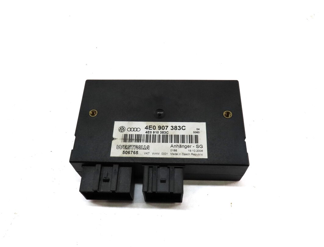 Thumbnail 2: 2012 AUDI Q7 (4L) TOW TOWING CONTROL MODULE 4E0907383C