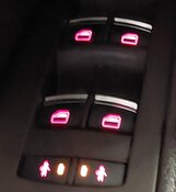 Thumbnail 2: 2011-2015 AUDI Q7 (4L) LEFT DRIVER MASTER POWER WINDOW SWITCH w/ CHILD LOCK
