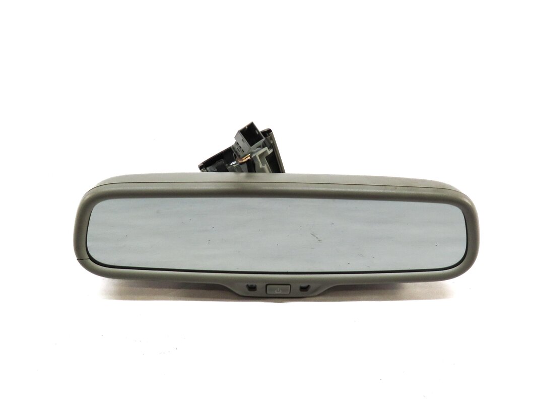 Thumbnail 3: 2010-2015 AUDI Q7 (4L) INTERIOR AUTODIM REAR VIEW MIRROR w/ COMPASS (GRAY)