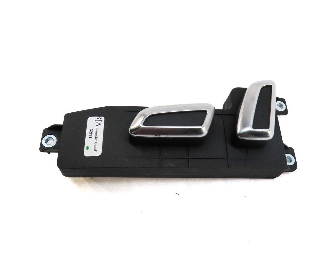 Thumbnail 6: 2012 AUDI Q7 (4L) FRONT LEFT DRIVER SEAT ADJUST ADJUSTMENT SWITCH SET 2 (BLACK)