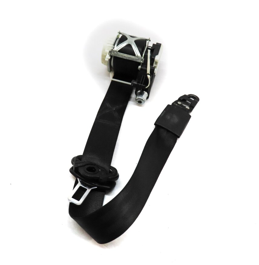 2007-2015 AUDI Q7 (4L) FRONT RIGHT PASSENGER SEAT SEATBELT RETRACTOR (BLACK)