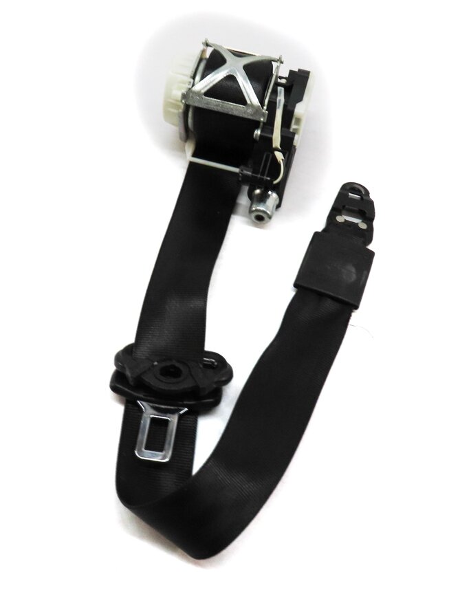 2007-2009 AUDI Q7 (4L) FRONT LEFT DRIVER SEAT SEATBELT RETRACTOR (BLACK)