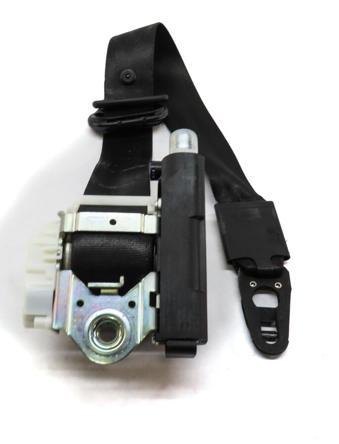 Thumbnail 3: 2007-2009 AUDI Q7 (4L) FRONT LEFT DRIVER SEAT SEATBELT RETRACTOR (BLACK)