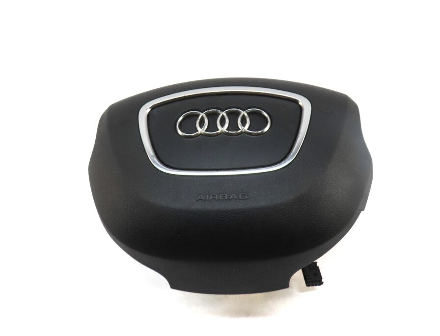 Thumbnail 2: 2011-2015 AUDI Q7 (4L) LEFT DRIVER STEERING WHEEL SRS AIRBAG AIR BAG (BLACK)