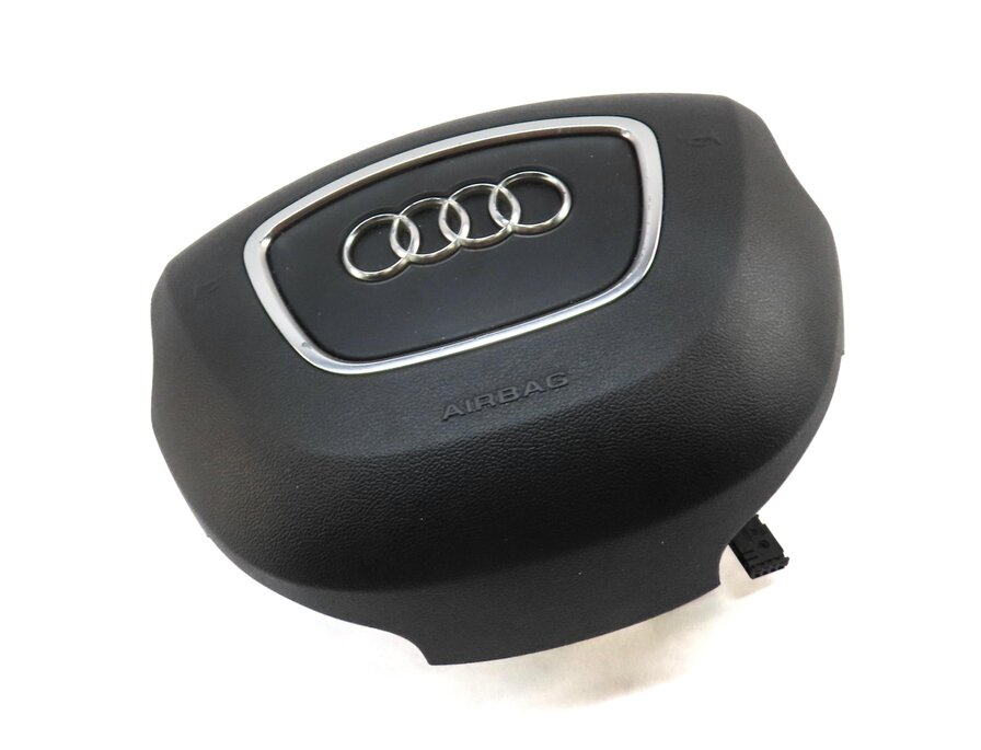 Thumbnail 3: 2011-2015 AUDI Q7 (4L) LEFT DRIVER STEERING WHEEL SRS AIRBAG AIR BAG (BLACK)