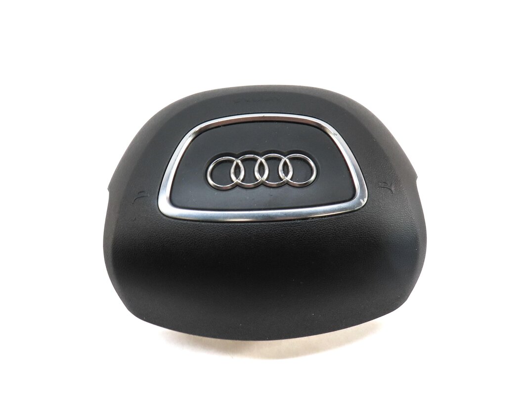 Thumbnail 4: 2011-2015 AUDI Q7 (4L) LEFT DRIVER STEERING WHEEL SRS AIRBAG AIR BAG (BLACK)