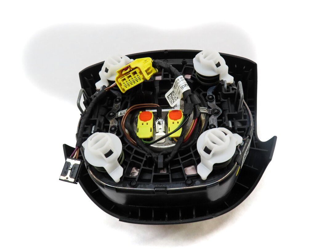 Thumbnail 5: 2011-2015 AUDI Q7 (4L) LEFT DRIVER STEERING WHEEL SRS AIRBAG AIR BAG (BLACK)