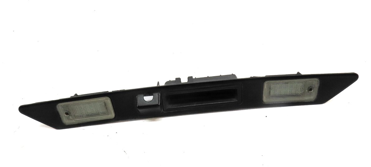 2012 AUDI Q7 (4L) REAR HATCH TAILGATE TURNK HANDLE w/ LICENSE PLATE LIGHTS