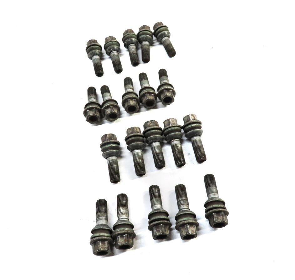 2012 AUDI Q7 (4L) WHEEL RIM LUG NUT BOLT SET 20