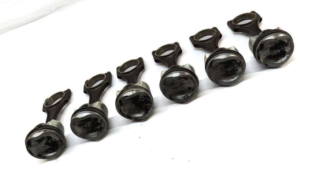 Thumbnail 4: 09-17 AUDI A6 A7 Q5 Q7 S4 S5 SQ5 C7 B8 4L 3.0L SUPER PISTON & CONNECTING ROD SET