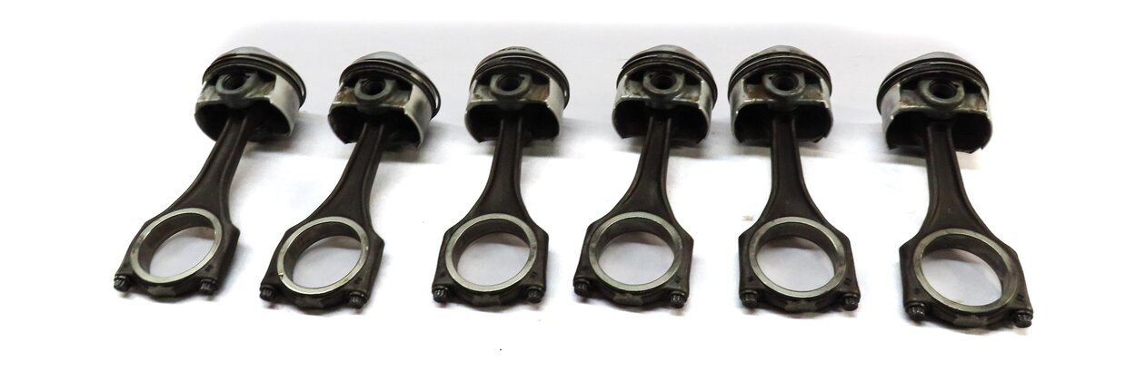 Thumbnail 5: 09-17 AUDI A6 A7 Q5 Q7 S4 S5 SQ5 C7 B8 4L 3.0L SUPER PISTON & CONNECTING ROD SET