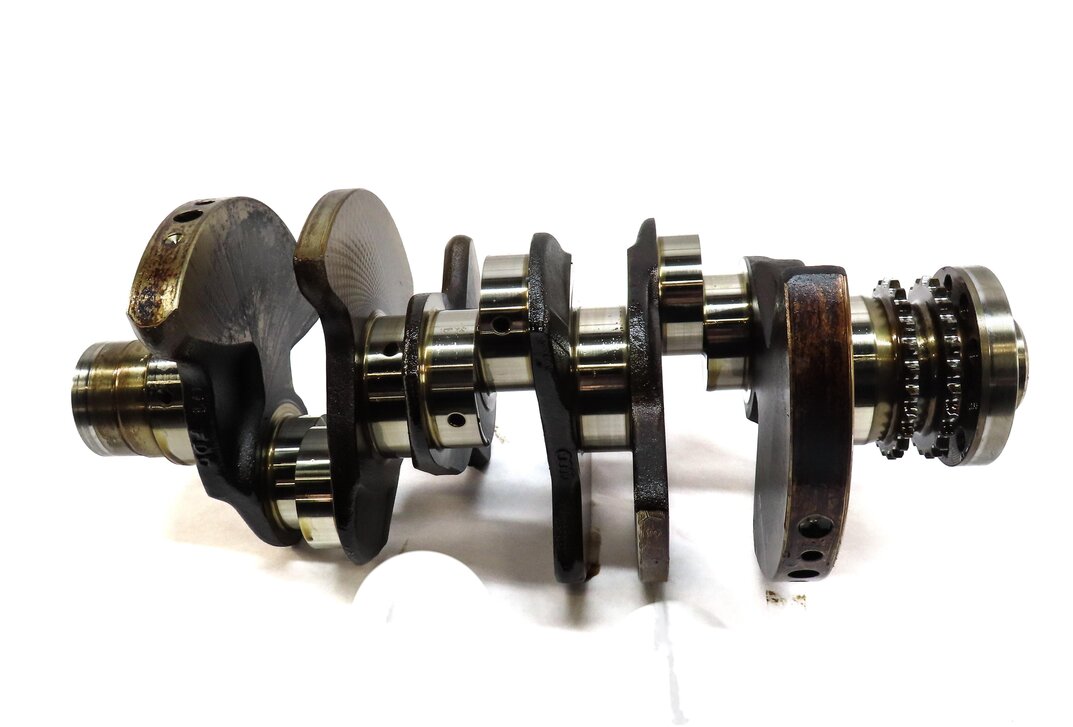 Thumbnail 2: 2012 AUDI Q7 (4L) 3.0L SUPER CJWE ENGINE CRANKSHAFT CRANK SHAFT 06E105101AD