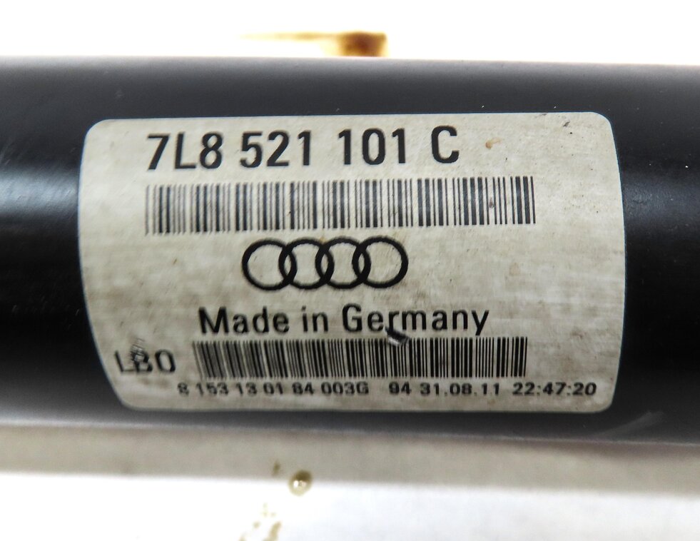 Thumbnail 5: 2011-2015 AUDI Q7 (4L) FRONT DRIVESHAFT DRIVELINE DRIVE LINE SHAFT