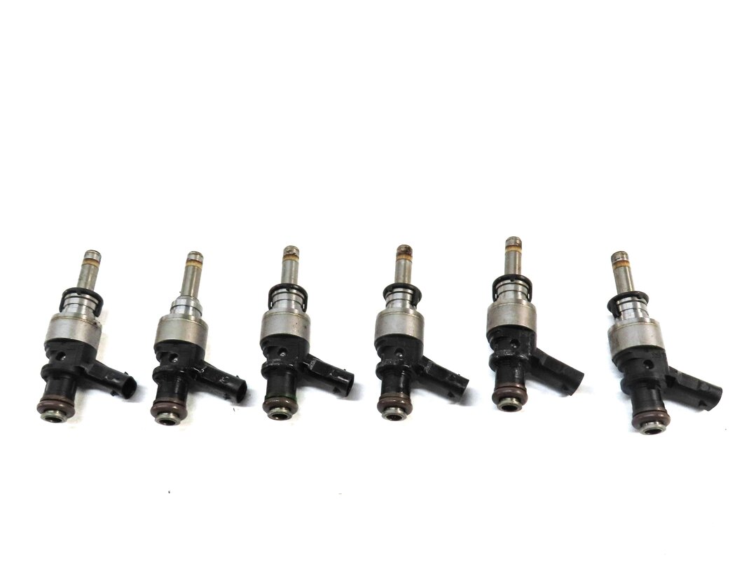 Thumbnail 2: 2011-2015 AUDI A6 A7 A8 Q5 Q7 S4 S5 (C7 D4 4L B8 8R 8T) 3.0L FUEL INJECTOR SET 6