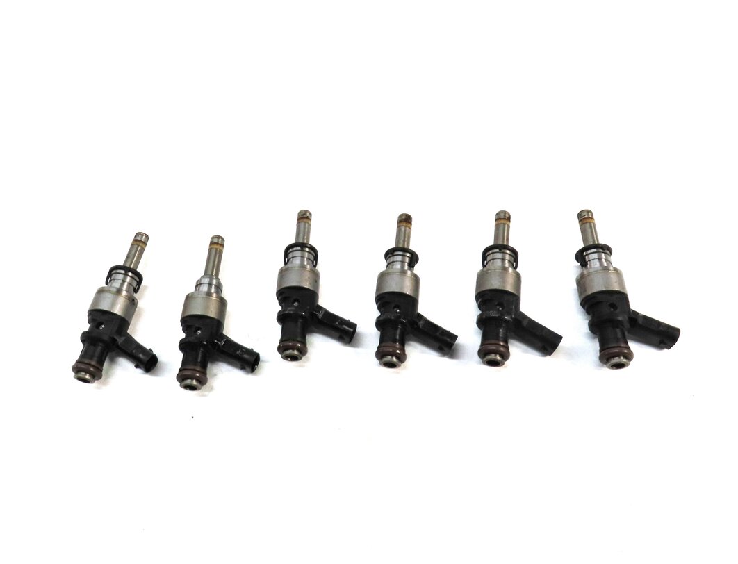 Thumbnail 4: 2011-2015 AUDI A6 A7 A8 Q5 Q7 S4 S5 (C7 D4 4L B8 8R 8T) 3.0L FUEL INJECTOR SET 6