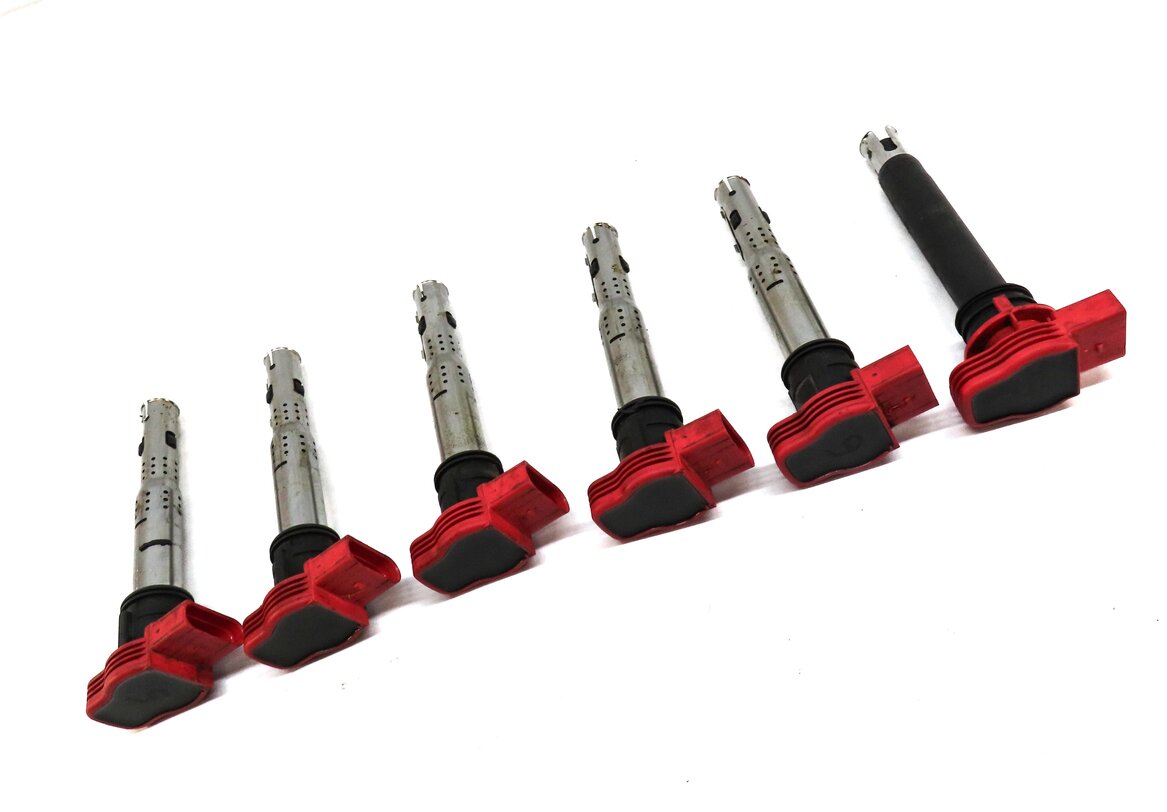 Thumbnail 3: 2005-2017 AUDI A4 S4 A5 S5 A6 S6 A7 A8 Q5 SQ5 Q7 R8 S8 - IGNITION COIL SET 6