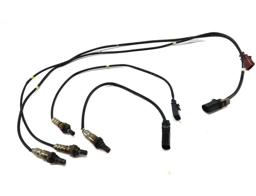 2012 AUDI Q7 (4L) 3.0L SUPER CJWE ENGINE PRE POST CAT O2 OXYGEN SENSOR SET 4