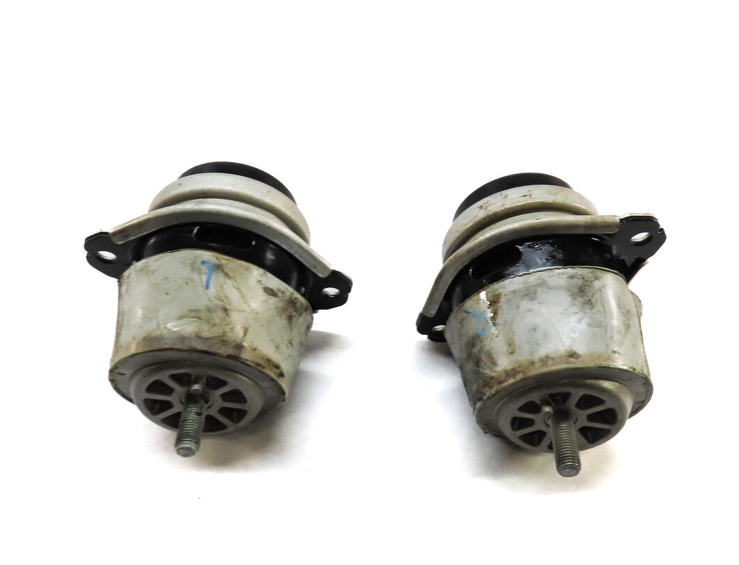 Thumbnail 3: 2012 AUDI Q7 (4L) 3.0L SUPER CJWE ENGINE LEFT & RIGHT MOTOR MOUNT SET 2