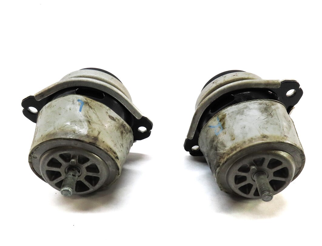 Thumbnail 4: 2012 AUDI Q7 (4L) 3.0L SUPER CJWE ENGINE LEFT & RIGHT MOTOR MOUNT SET 2
