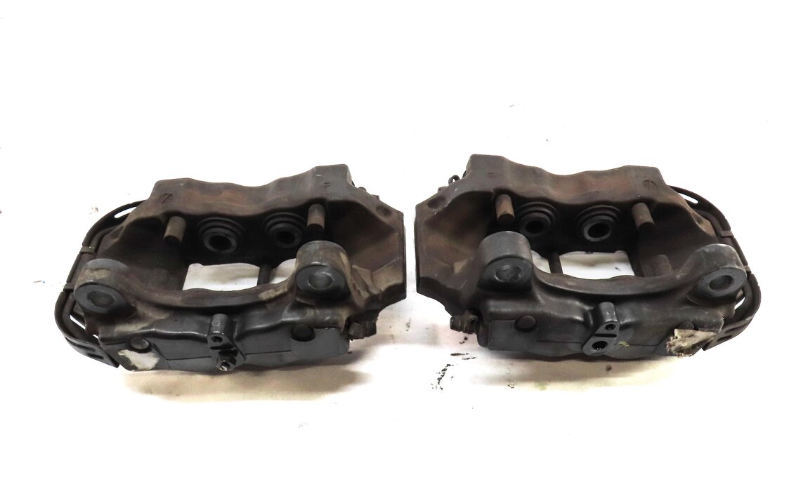 Thumbnail 5: 04-15 VW TOUAREG AUDI Q7 (4L) REAR LEFT & RIGHT DISC BRAKE CALIPER SET-2 BREMBO