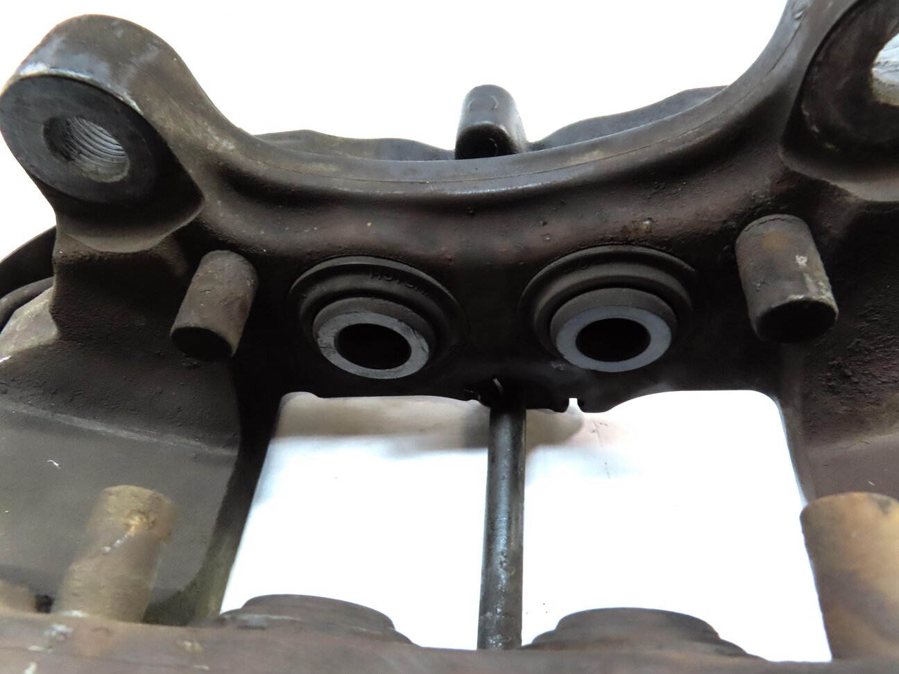 Thumbnail 7: 04-15 VW TOUAREG AUDI Q7 (4L) REAR LEFT & RIGHT DISC BRAKE CALIPER SET-2 BREMBO