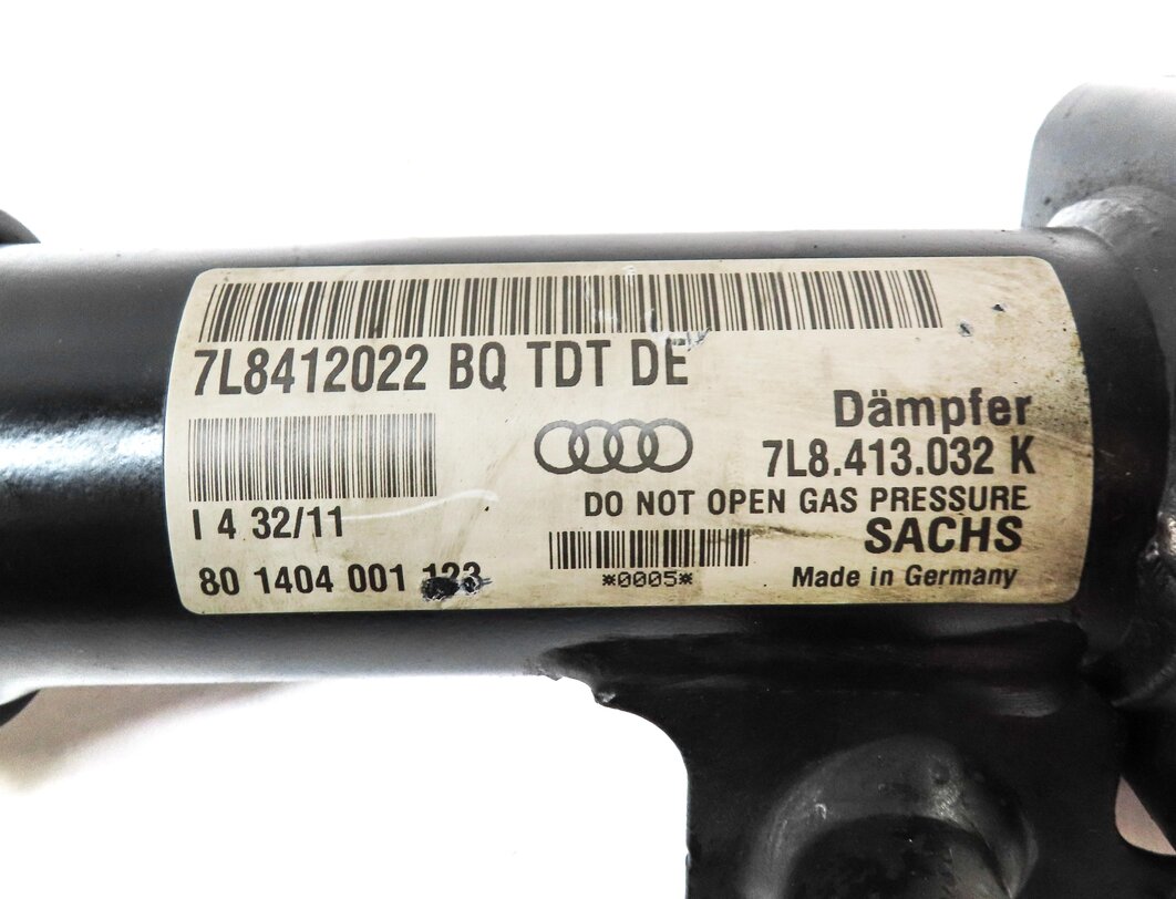 Thumbnail 6: 2007-2015 AUDI Q7 (4L) FRONT LEFT & RIGHT COMFORT SUSPENSION SHOCK STRUT SET-2