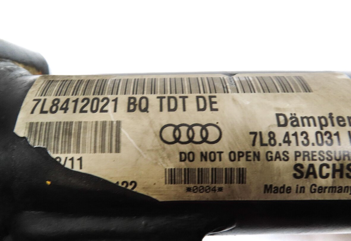 Thumbnail 7: 2007-2015 AUDI Q7 (4L) FRONT LEFT & RIGHT COMFORT SUSPENSION SHOCK STRUT SET-2