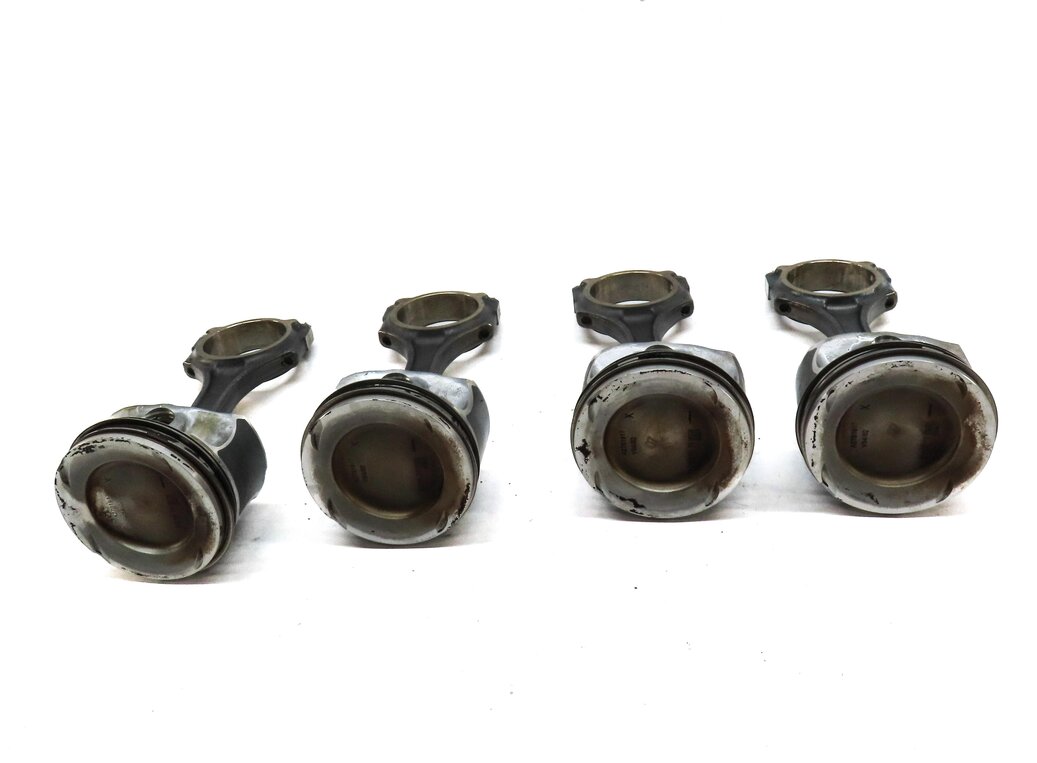 Thumbnail 3: 2014-2020 MERCEDES CLA250 (C117 W117) 2.0L M270 TURBO ENGINE PISTON w/ ROD SET-4