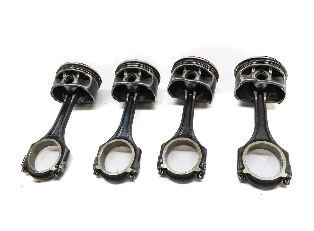 Thumbnail 4: 2014-2020 MERCEDES CLA250 (C117 W117) 2.0L M270 TURBO ENGINE PISTON w/ ROD SET-4