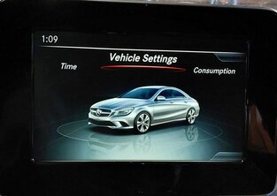 Thumbnail 2: 2015 MERCEDES CLA CLASS (C117) GPS NAVIGATION MEDIA INFORMATION DISPLAY SCREEN