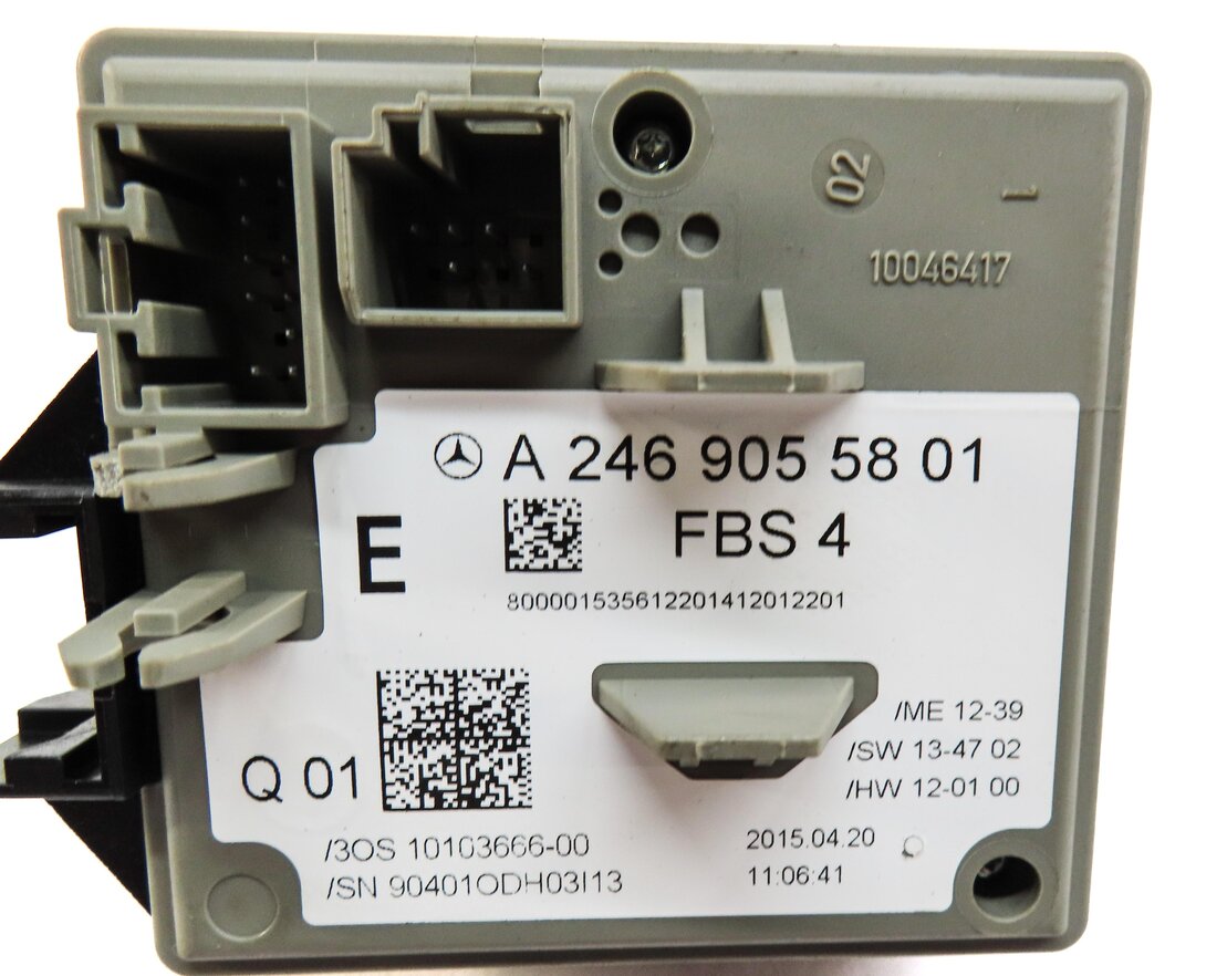 Thumbnail 4: 2014-2015 MERCEDES BENZ CLA45 AMG CLA250 (C117) IGNITION SWITCH MODULE